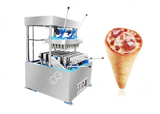 China Electric Pizza Cone Making Machine , Cone Pizza Equipment 5mm Thickness 1200PCS/H supplier