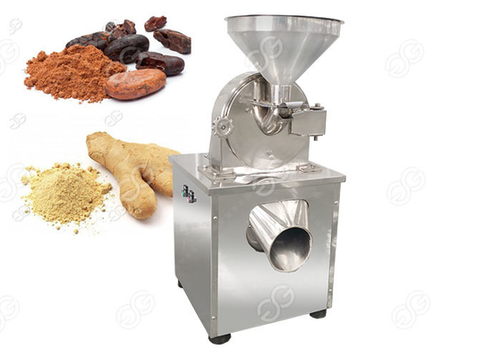 China Small Scale Cocoa Powder Grinding Machine Electric Ginger Powder Making  Machine supplier